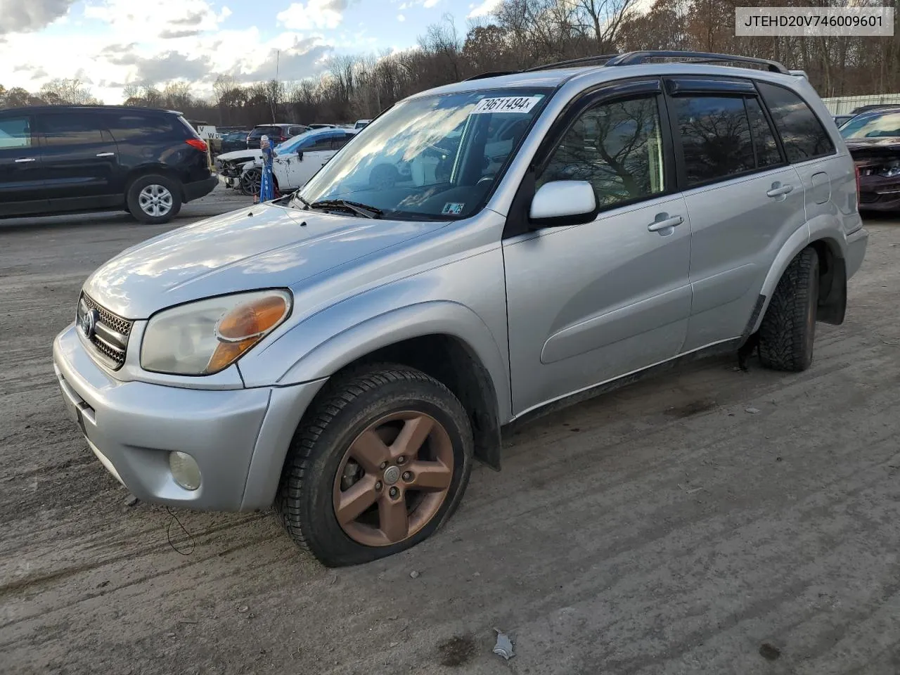 2004 Toyota Rav4 VIN: JTEHD20V746009601 Lot: 79611494