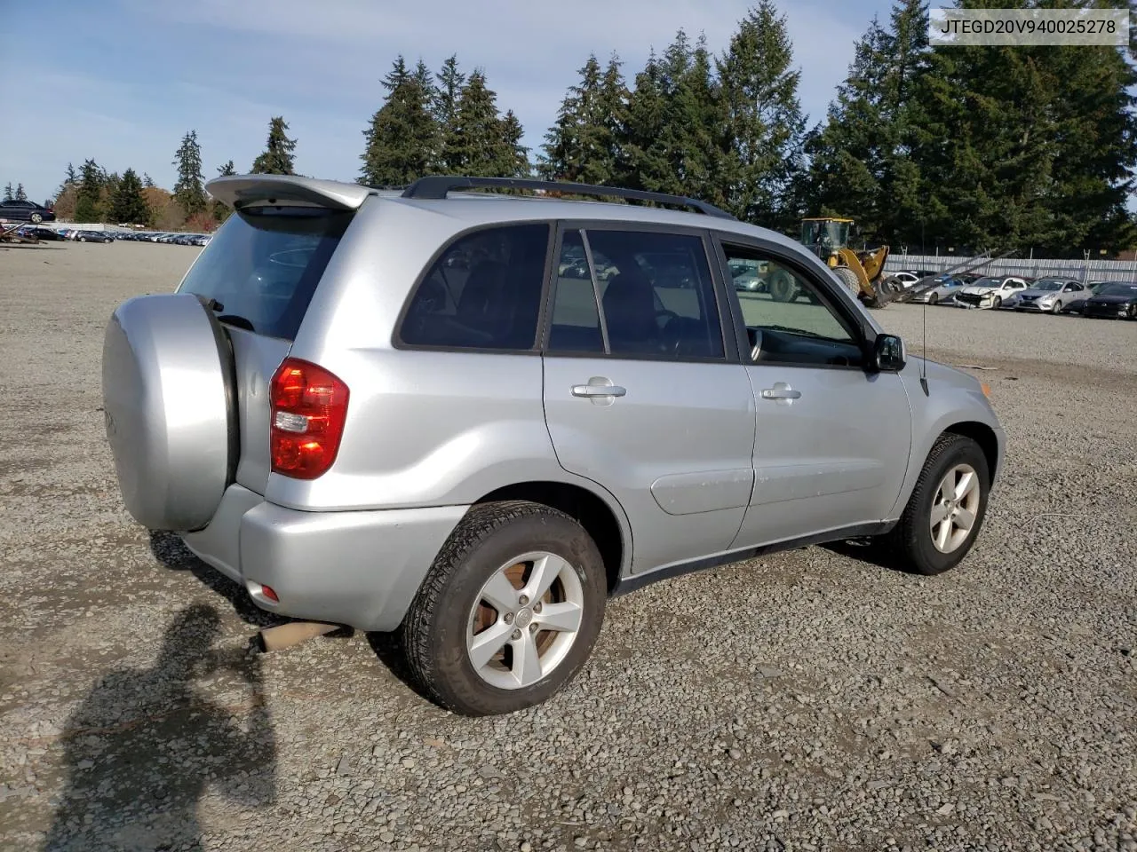 2004 Toyota Rav4 VIN: JTEGD20V940025278 Lot: 80158134