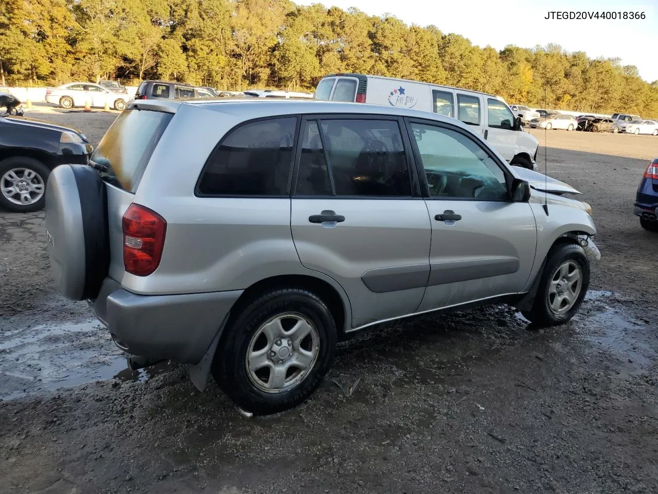 2004 Toyota Rav4 VIN: JTEGD20V440018366 Lot: 80324534