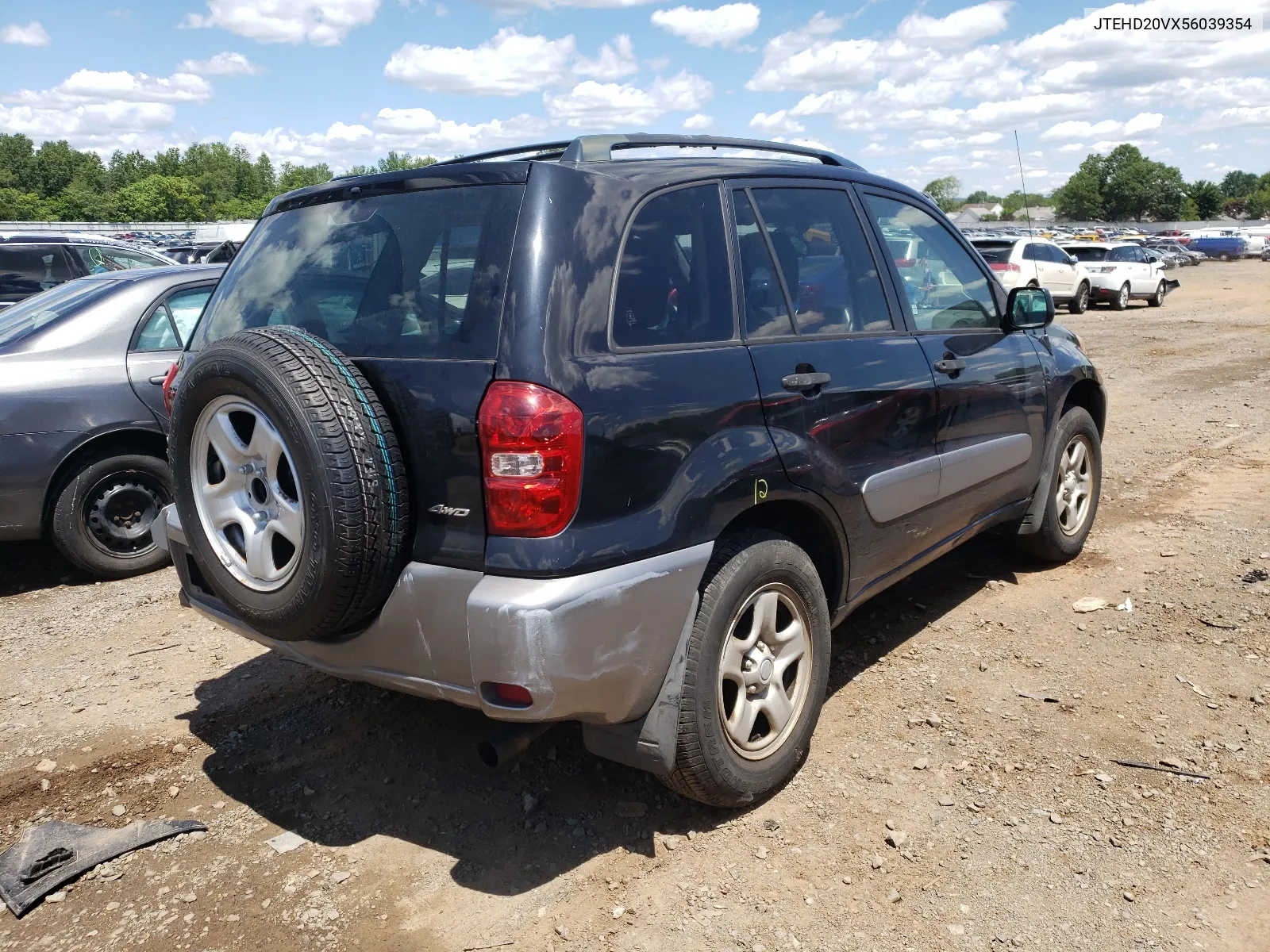 2005 Toyota Rav4 VIN: JTEHD20VX56039354 Lot: 48054001