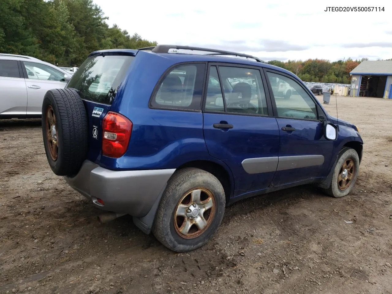 2005 Toyota Rav4 VIN: JTEGD20V550057114 Lot: 70927124