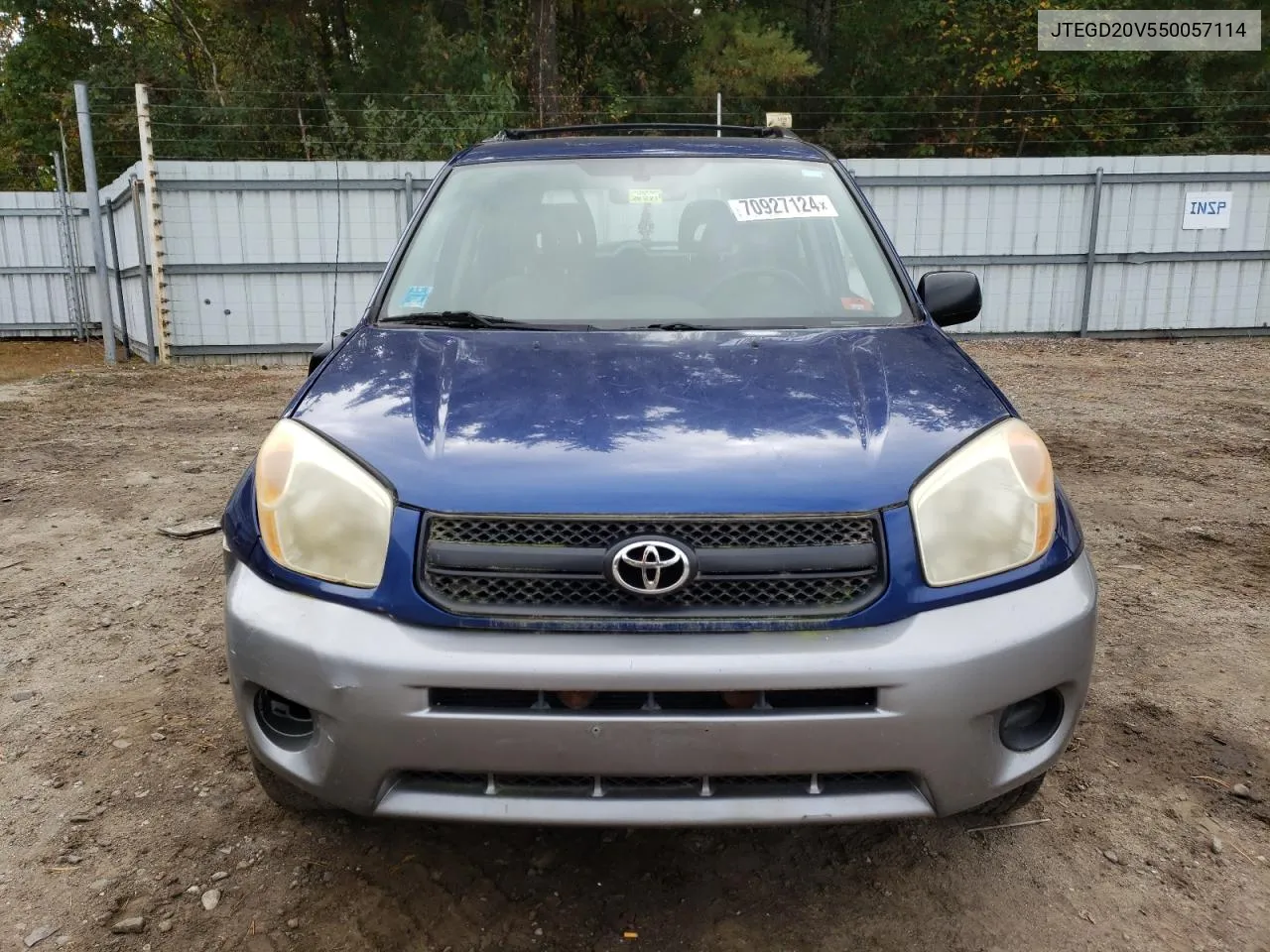 JTEGD20V550057114 2005 Toyota Rav4