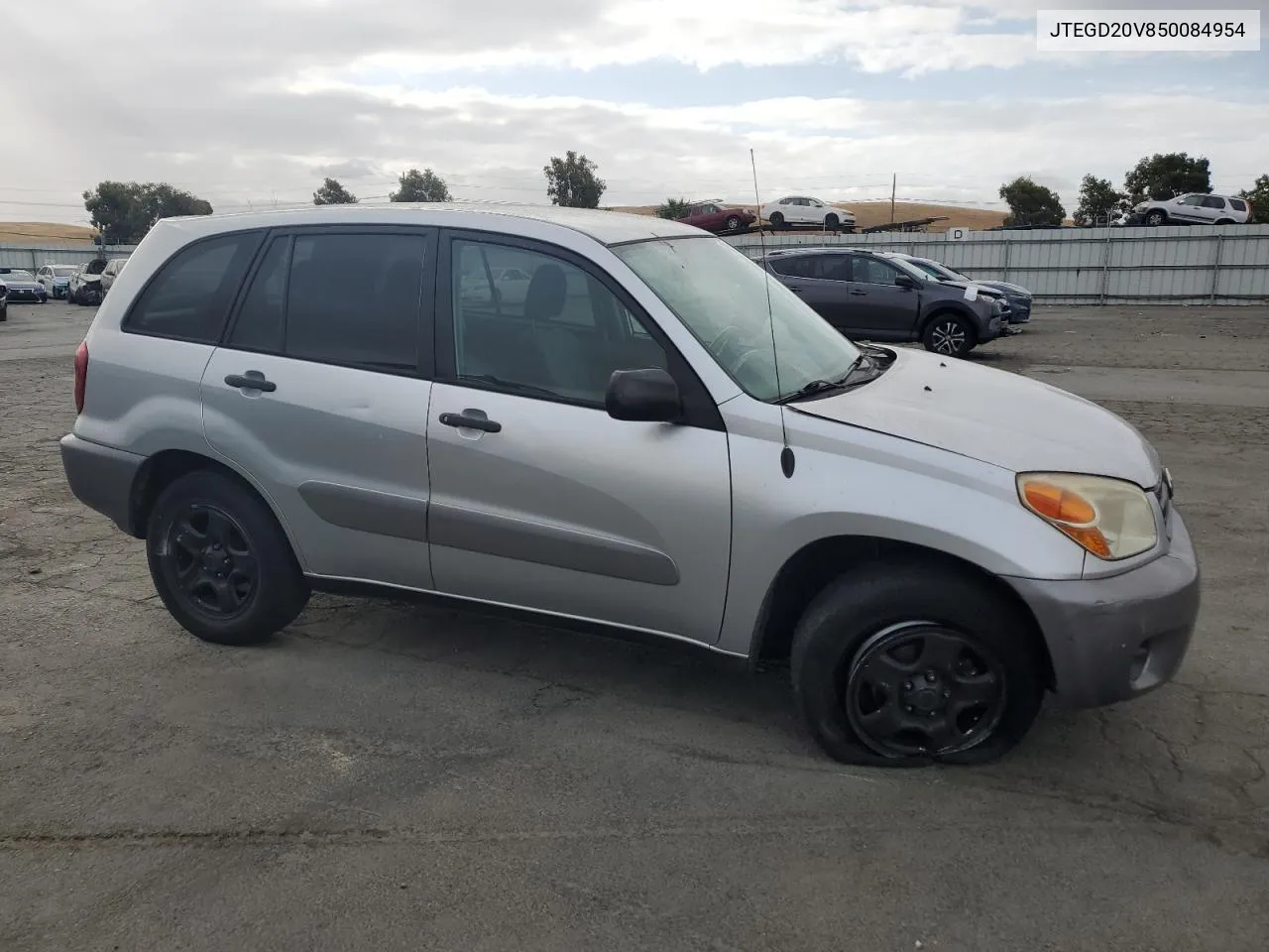 2005 Toyota Rav4 VIN: JTEGD20V850084954 Lot: 71588624