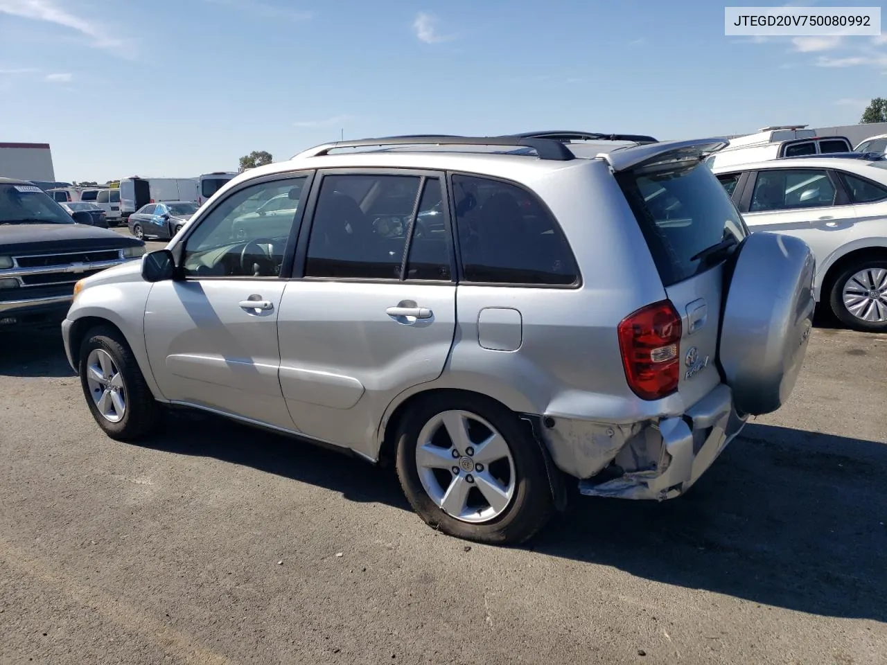 2005 Toyota Rav4 VIN: JTEGD20V750080992 Lot: 72369154