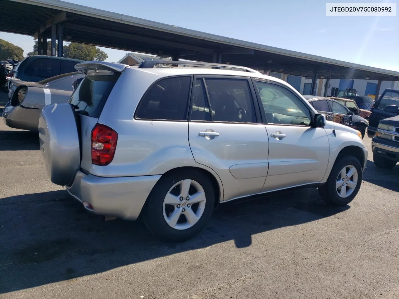 2005 Toyota Rav4 VIN: JTEGD20V750080992 Lot: 72369154