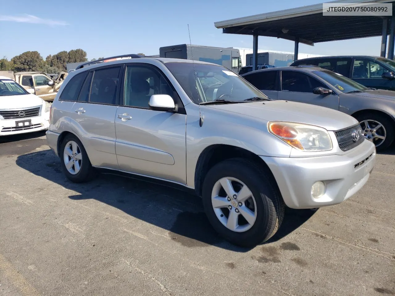 2005 Toyota Rav4 VIN: JTEGD20V750080992 Lot: 72369154