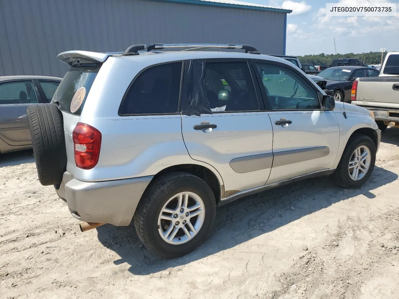 2005 Toyota Rav4 VIN: JTEGD20V750073735 Lot: 72924154