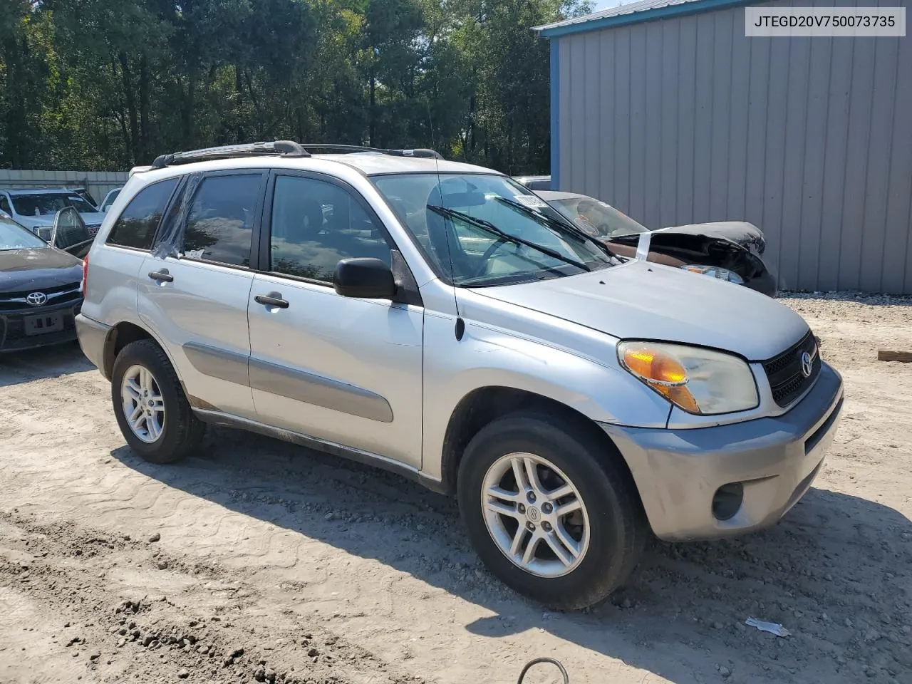 2005 Toyota Rav4 VIN: JTEGD20V750073735 Lot: 72924154