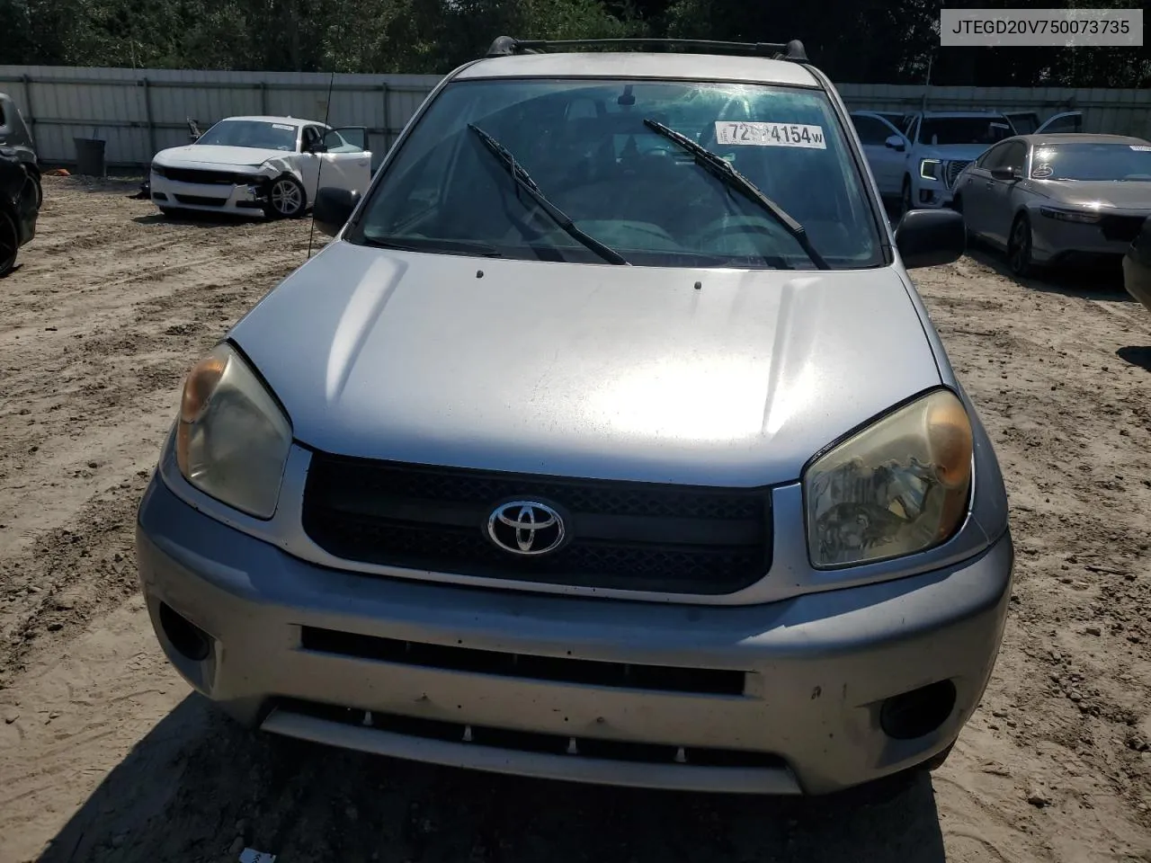 JTEGD20V750073735 2005 Toyota Rav4