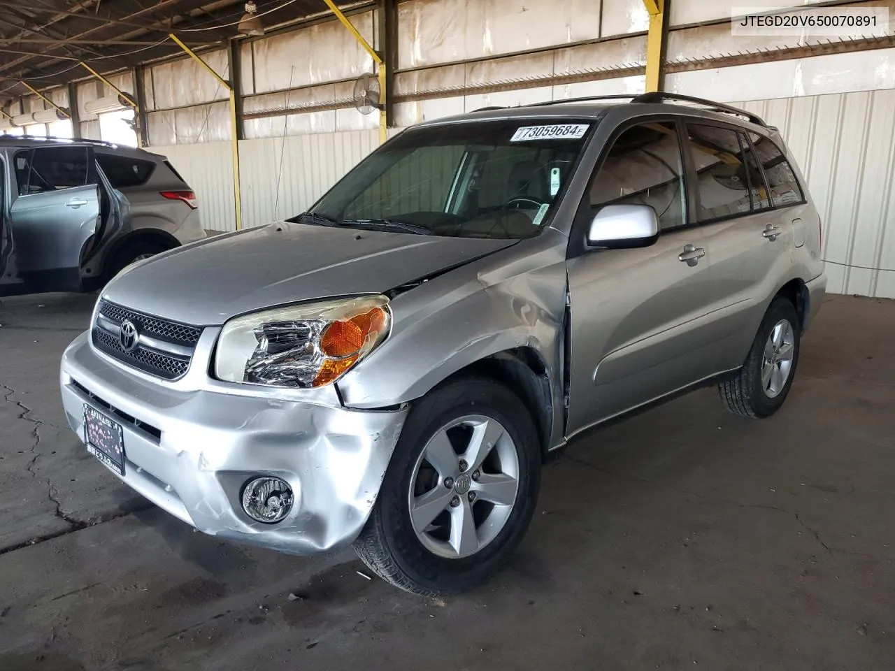 JTEGD20V650070891 2005 Toyota Rav4