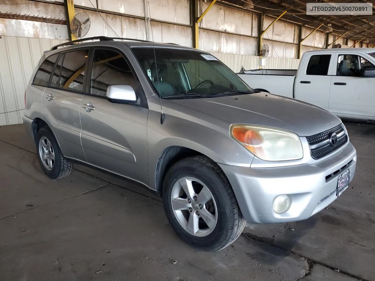 2005 Toyota Rav4 VIN: JTEGD20V650070891 Lot: 73059684