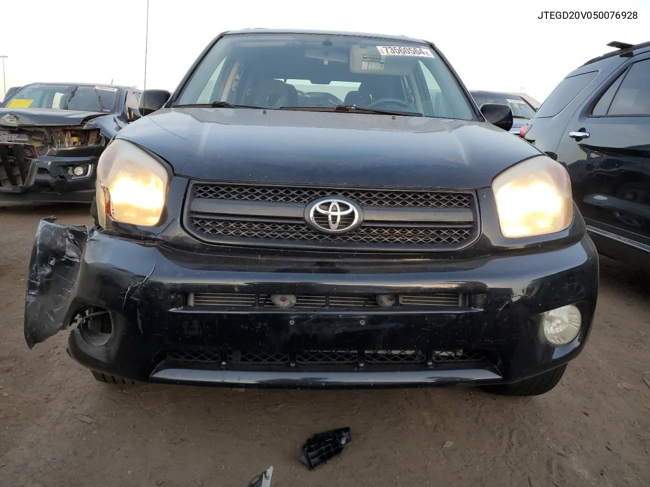 2005 Toyota Rav4 VIN: JTEGD20V050076928 Lot: 73560564