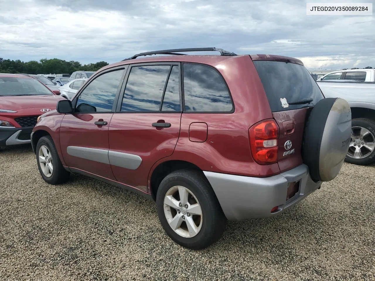 2005 Toyota Rav4 VIN: JTEGD20V350089284 Lot: 74506734