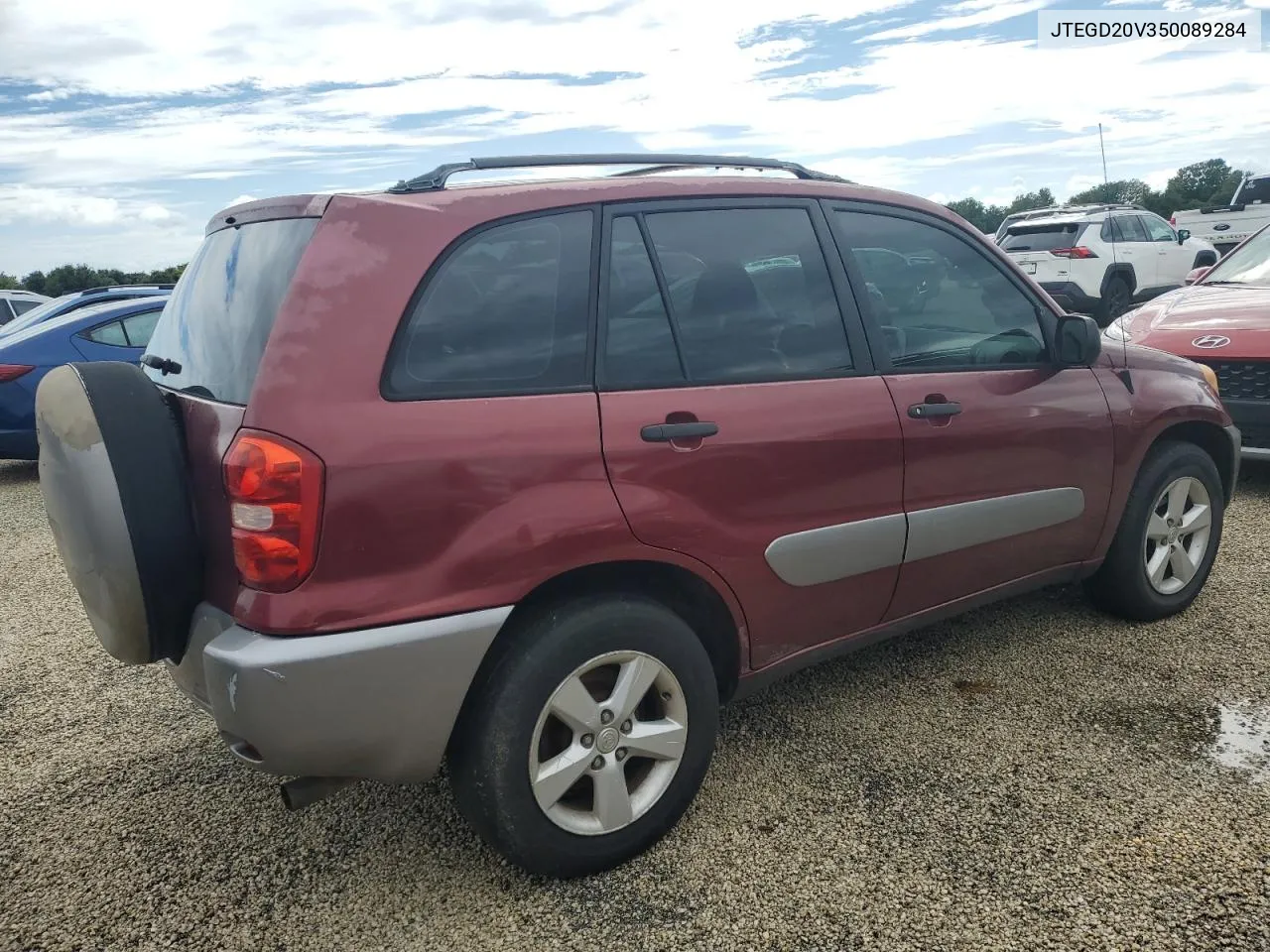 2005 Toyota Rav4 VIN: JTEGD20V350089284 Lot: 74506734