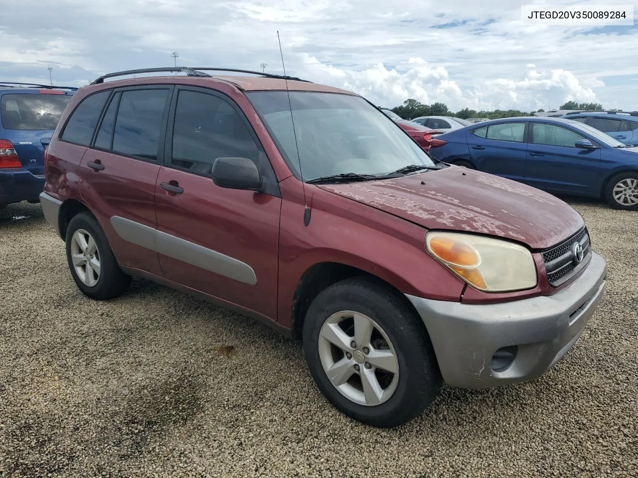 2005 Toyota Rav4 VIN: JTEGD20V350089284 Lot: 74506734