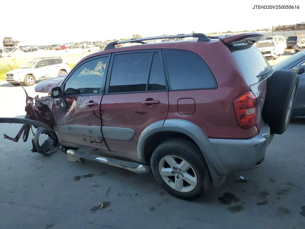 2005 Toyota Rav4 VIN: JTEHD20V250055616 Lot: 74542954