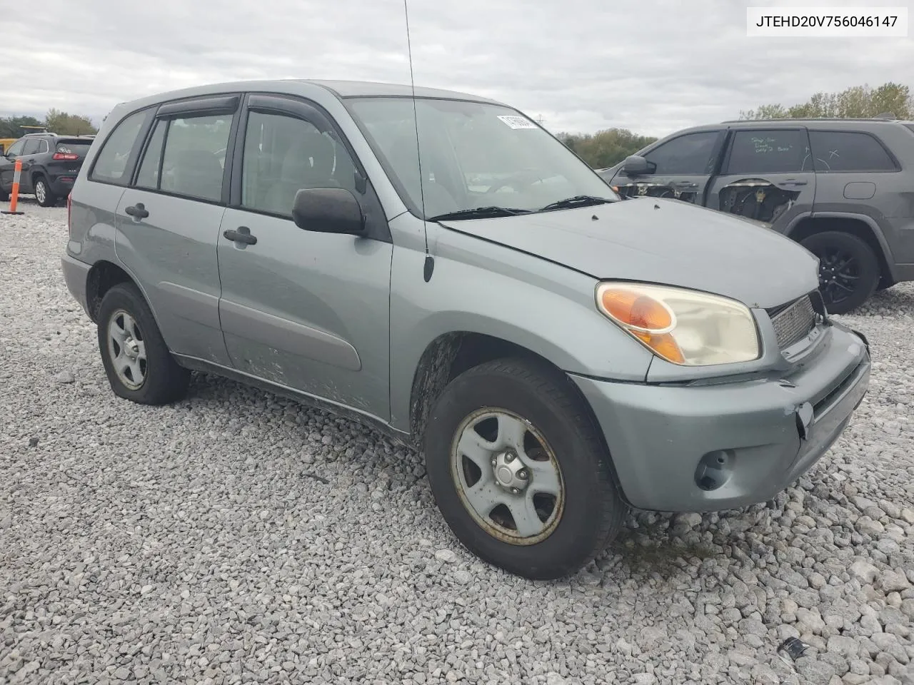 2005 Toyota Rav4 VIN: JTEHD20V756046147 Lot: 74760064