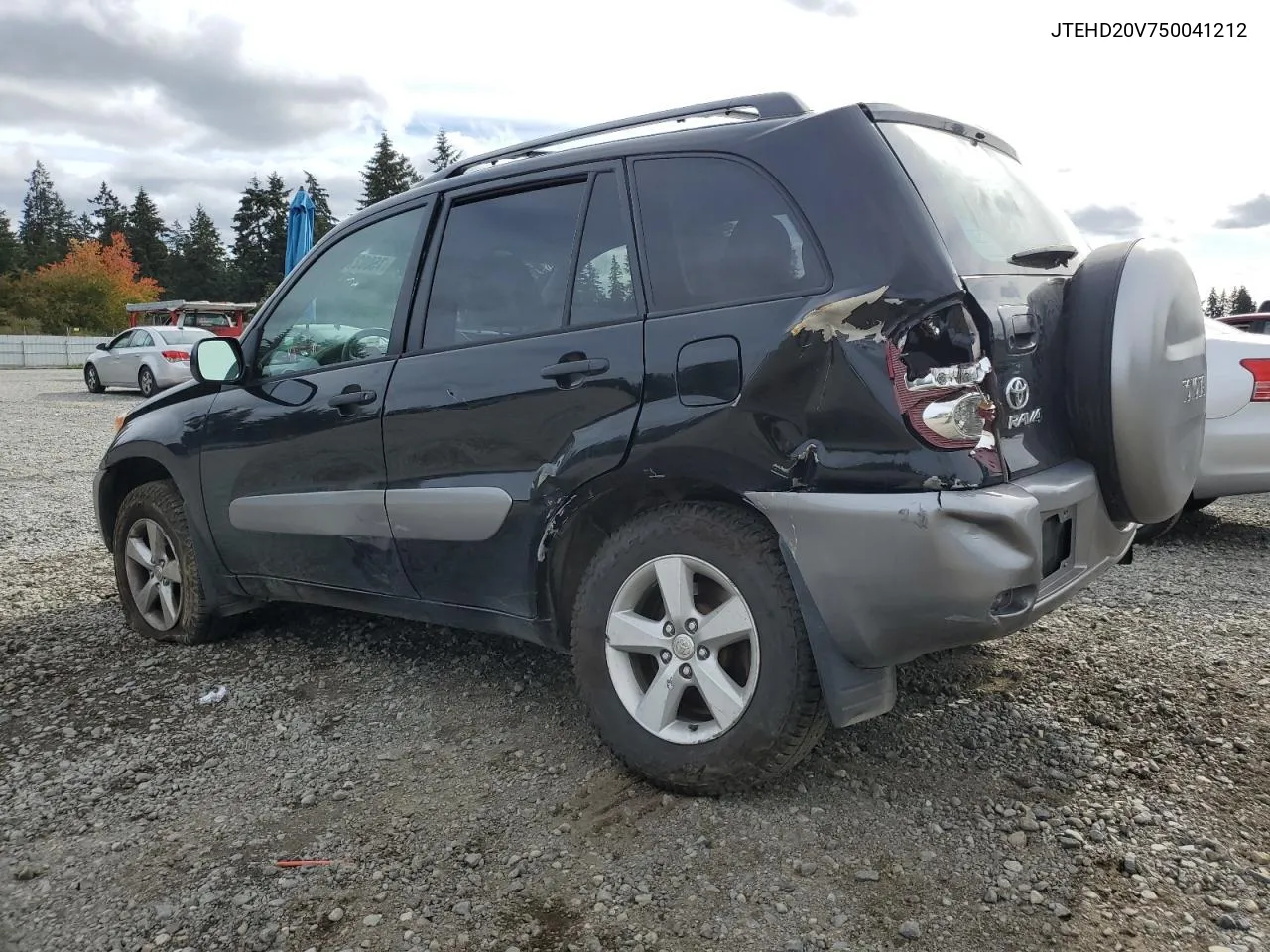 2005 Toyota Rav4 VIN: JTEHD20V750041212 Lot: 75002784