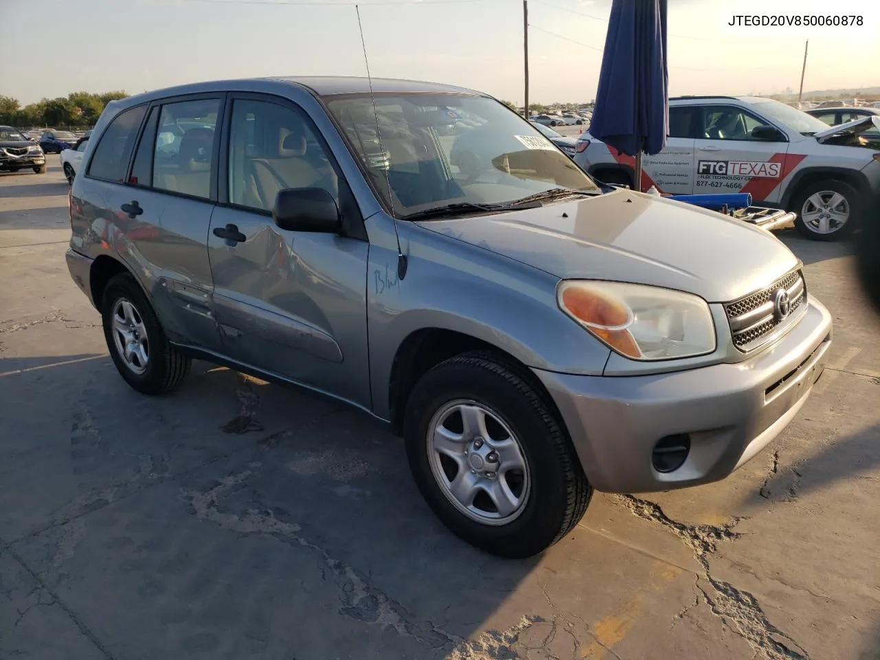 2005 Toyota Rav4 VIN: JTEGD20V850060878 Lot: 75612944