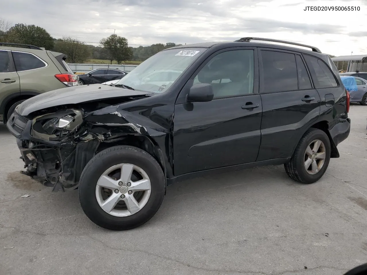 2005 Toyota Rav4 VIN: JTEGD20V950065510 Lot: 76279074