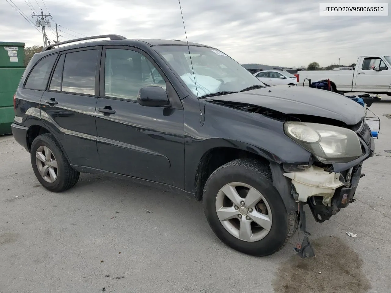 2005 Toyota Rav4 VIN: JTEGD20V950065510 Lot: 76279074