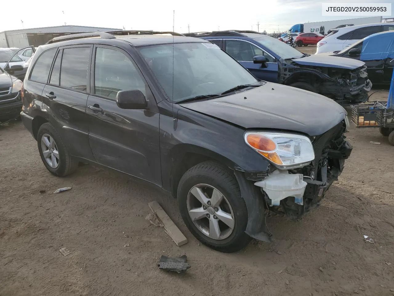 2005 Toyota Rav4 VIN: JTEGD20V250059953 Lot: 76506504