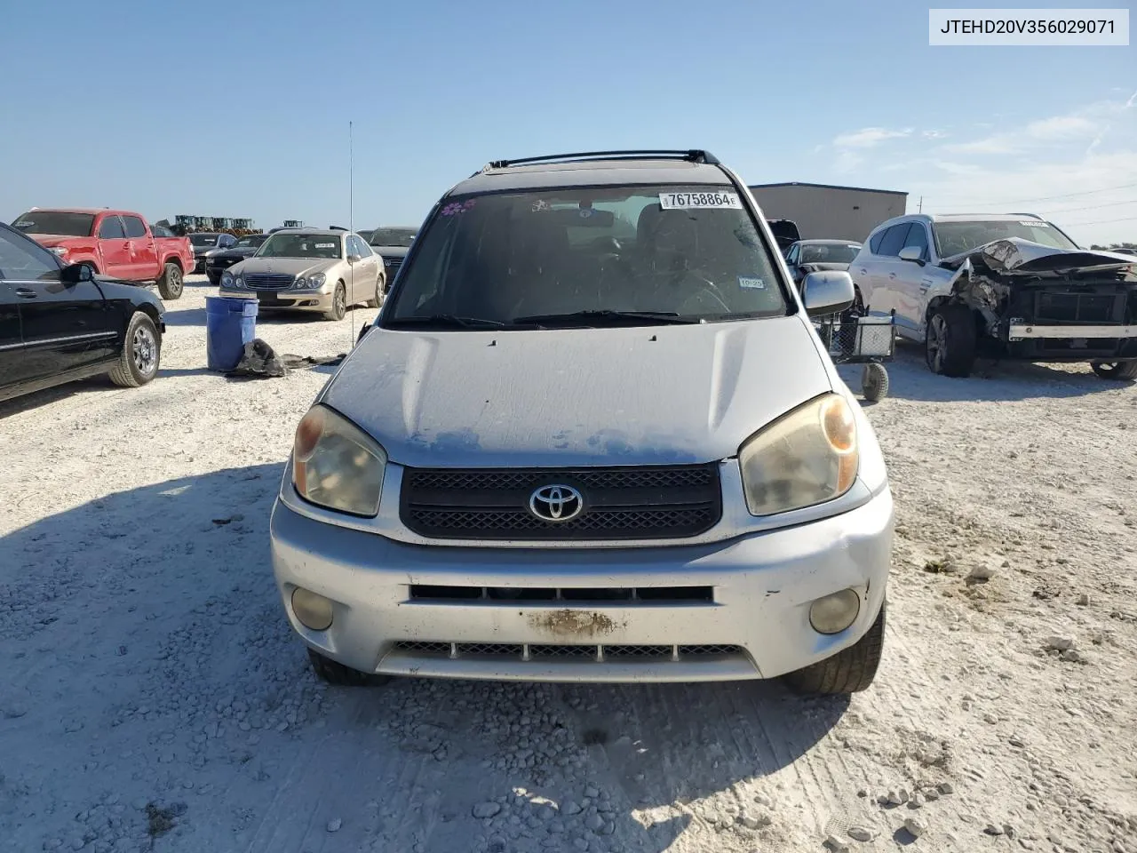 2005 Toyota Rav4 VIN: JTEHD20V356029071 Lot: 76758864