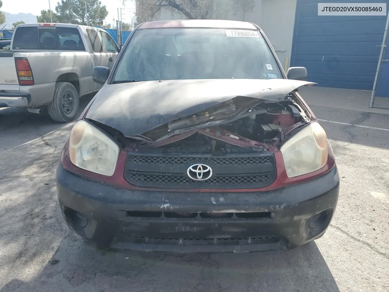 2005 Toyota Rav4 VIN: JTEGD20VX50085460 Lot: 77990054