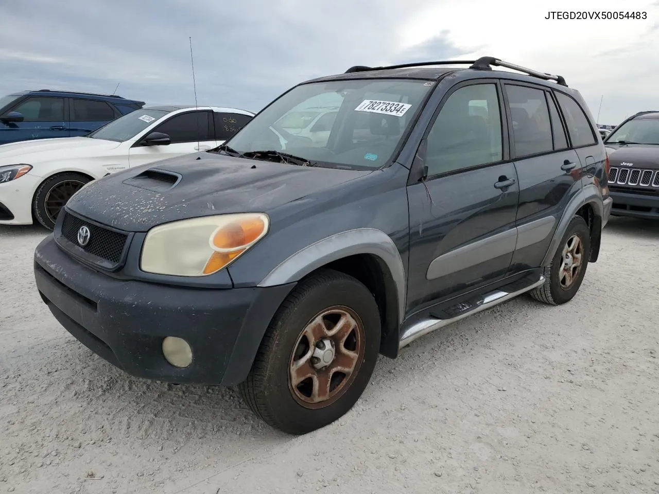 2005 Toyota Rav4 VIN: JTEGD20VX50054483 Lot: 78273334