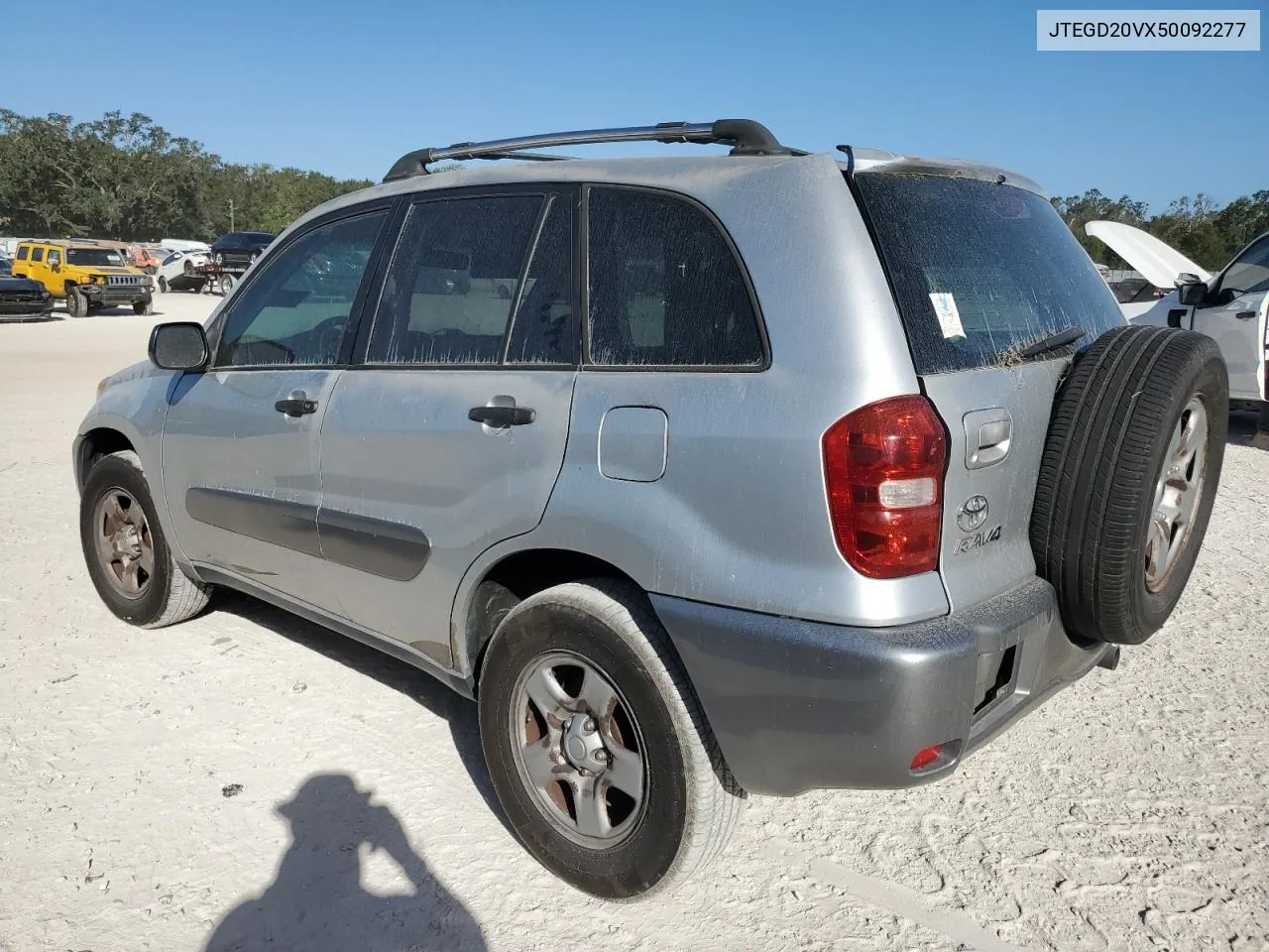 2005 Toyota Rav4 VIN: JTEGD20VX50092277 Lot: 78304194