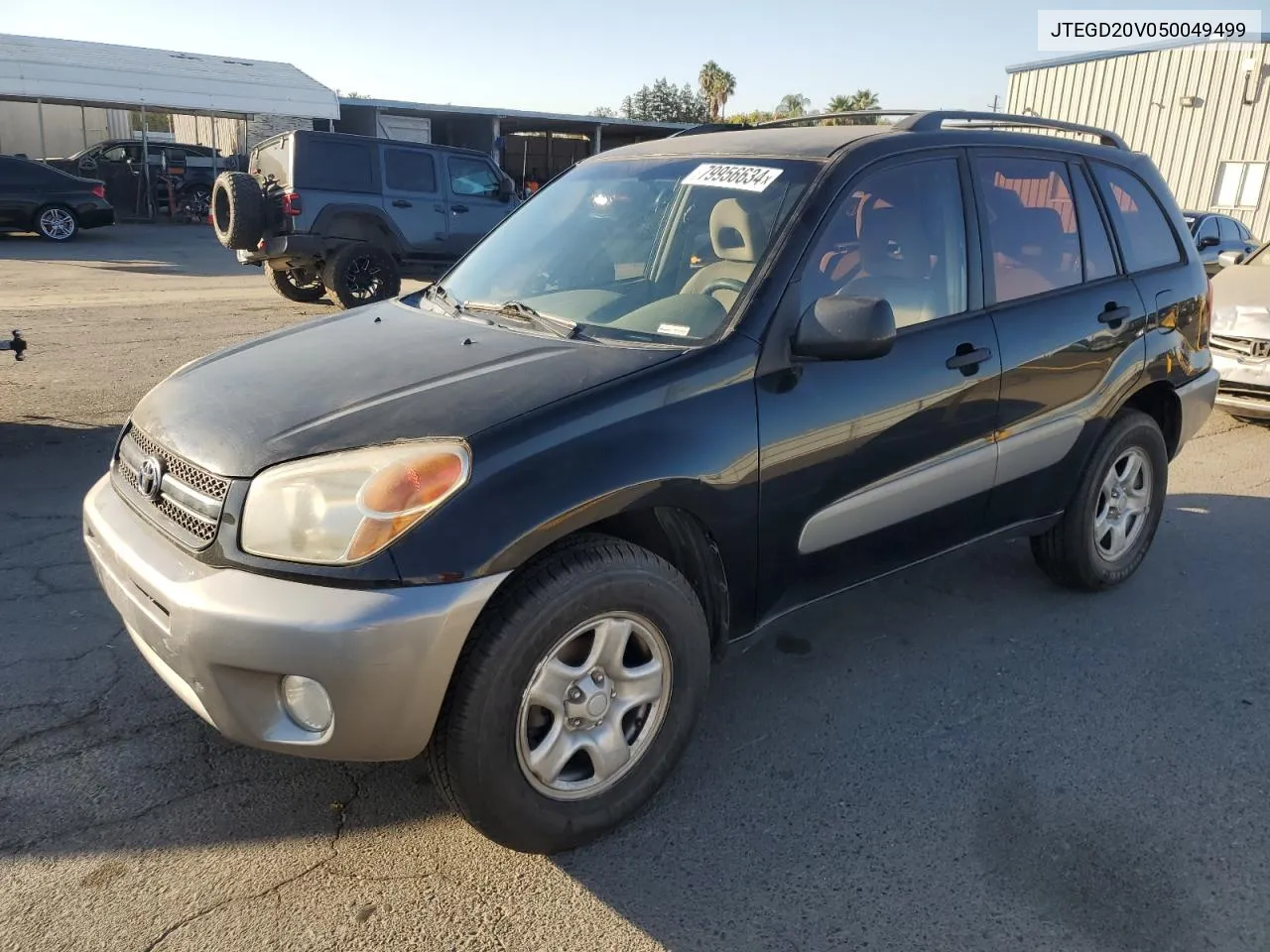 2005 Toyota Rav4 VIN: JTEGD20V050049499 Lot: 79956634