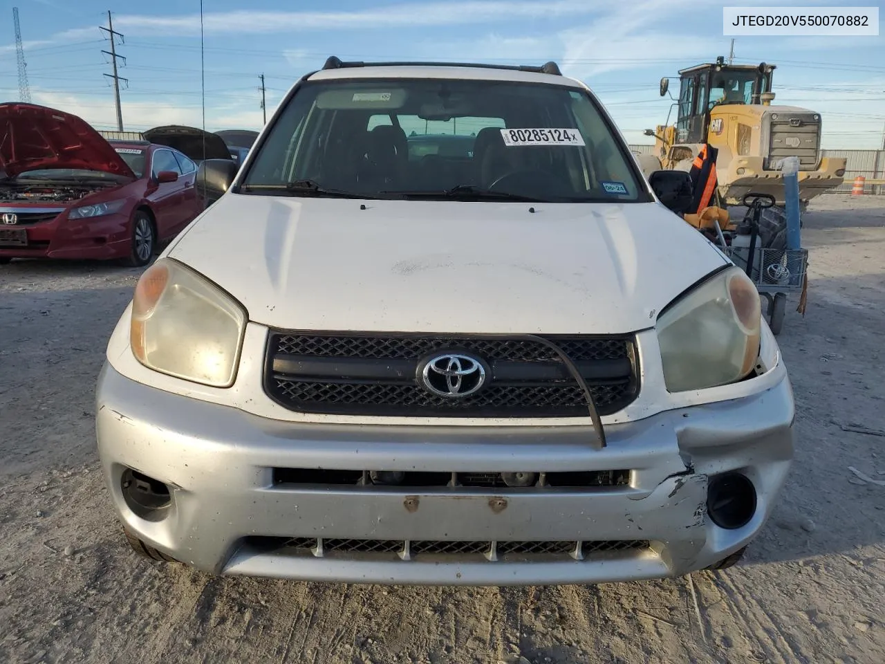 2005 Toyota Rav4 VIN: JTEGD20V550070882 Lot: 80285124