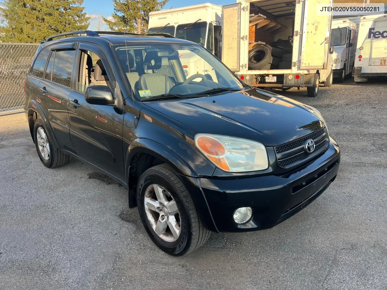 2005 Toyota Rav4 VIN: JTEHD20V550050281 Lot: 81609024