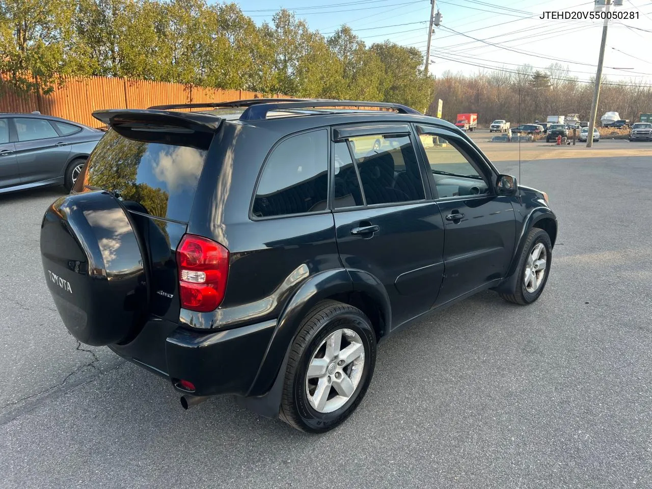 2005 Toyota Rav4 VIN: JTEHD20V550050281 Lot: 81609024