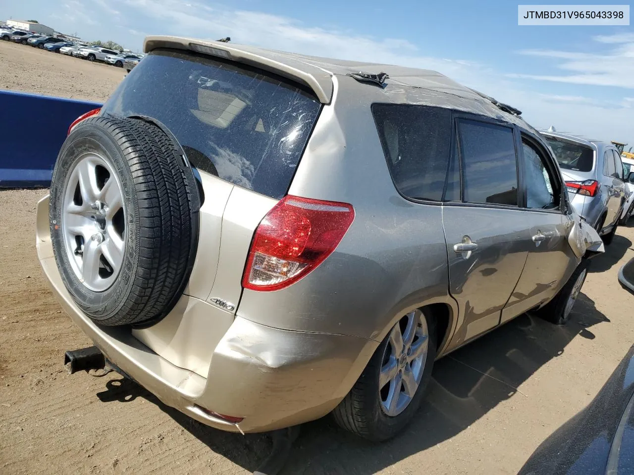 2006 Toyota Rav4 Limited VIN: JTMBD31V965043398 Lot: 66430844