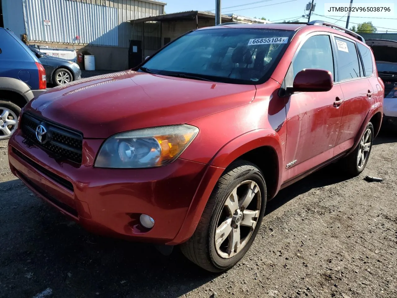 2006 Toyota Rav4 Sport VIN: JTMBD32V965038796 Lot: 66855104