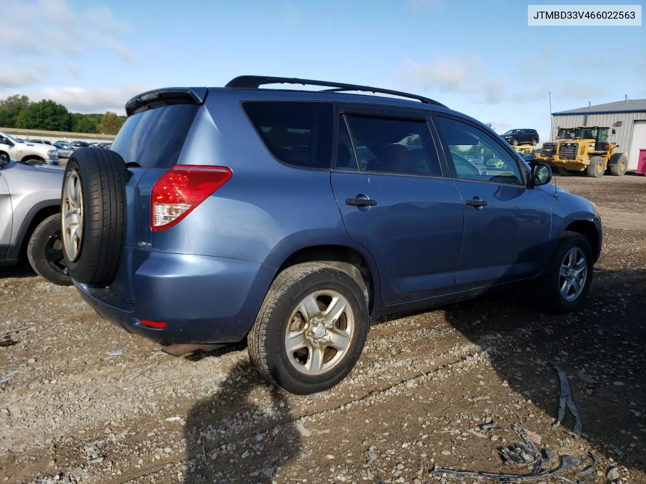 2006 Toyota Rav4 VIN: JTMBD33V466022563 Lot: 72014834