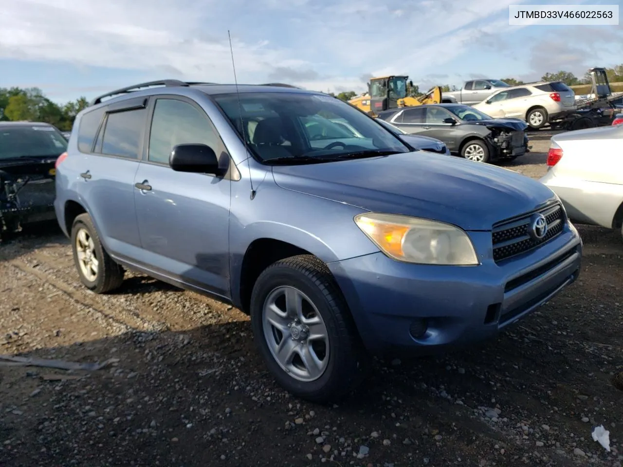 2006 Toyota Rav4 VIN: JTMBD33V466022563 Lot: 72014834