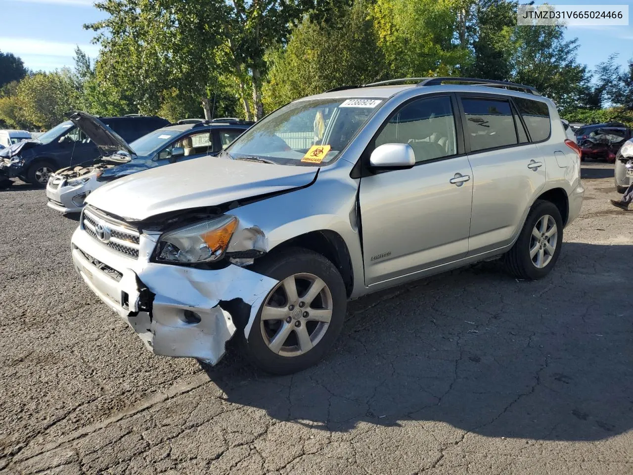 2006 Toyota Rav4 Limited VIN: JTMZD31V665024466 Lot: 72380924