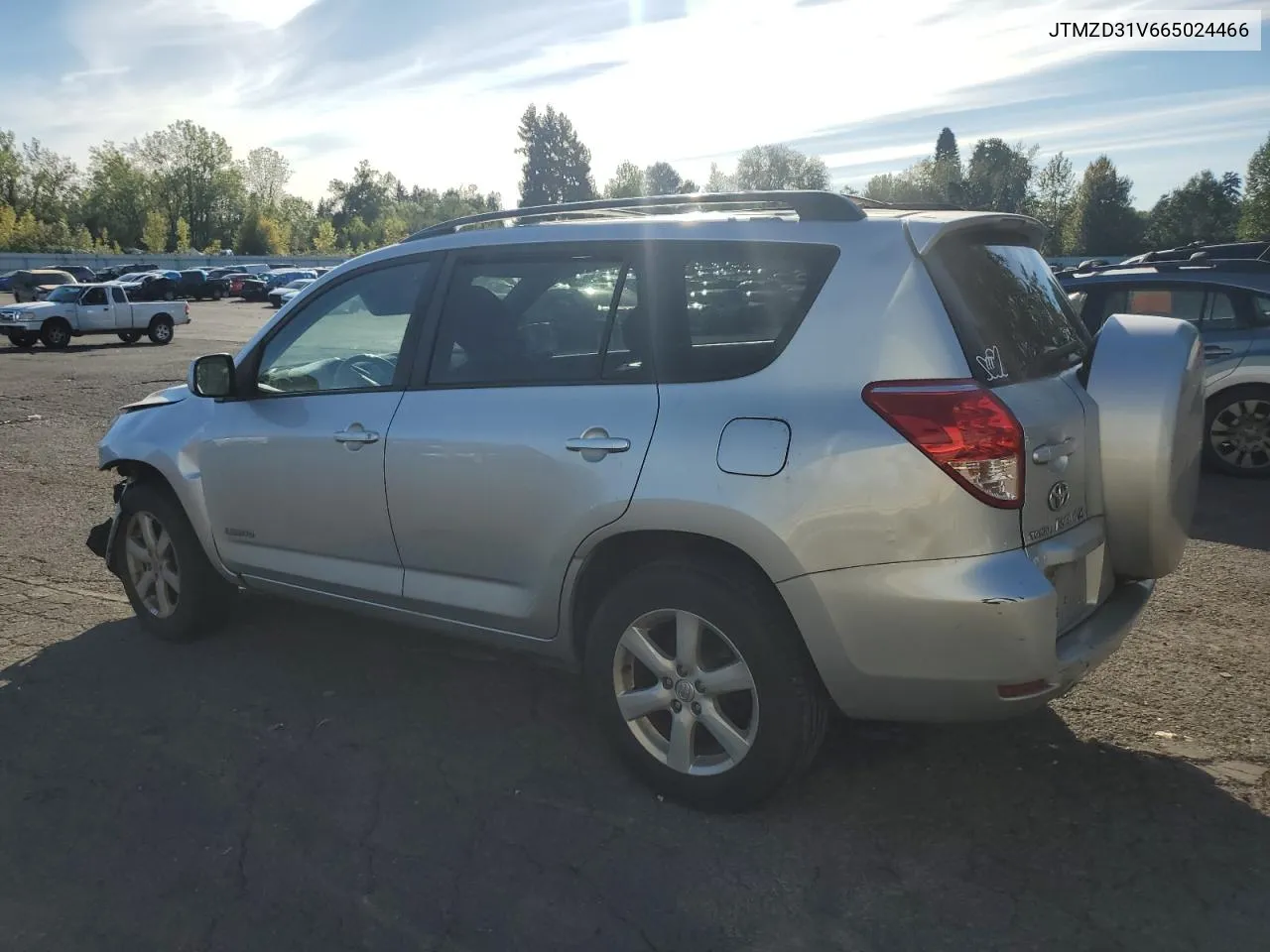 2006 Toyota Rav4 Limited VIN: JTMZD31V665024466 Lot: 72380924