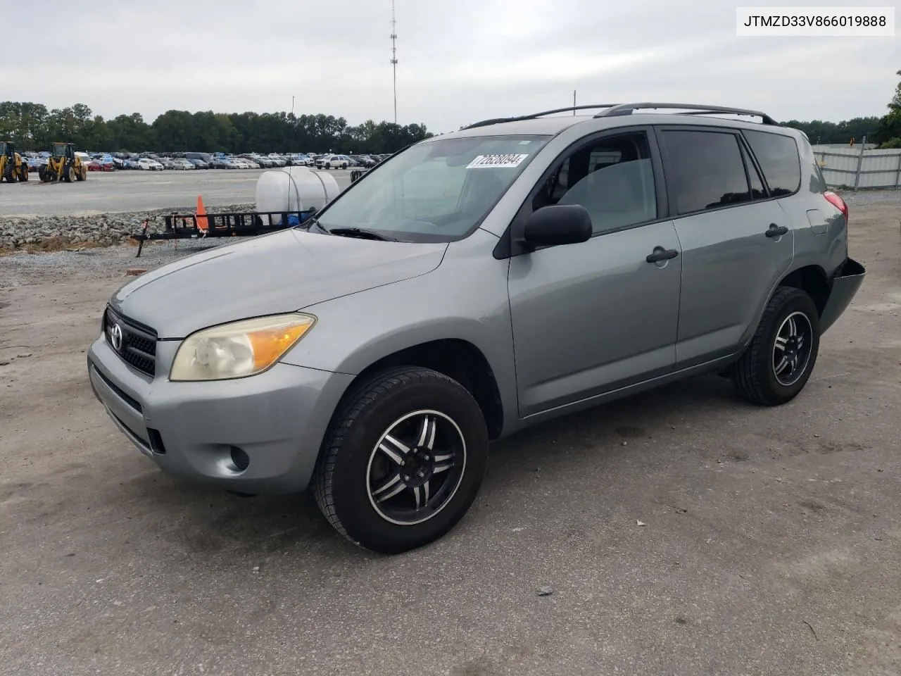 2006 Toyota Rav4 VIN: JTMZD33V866019888 Lot: 72628094