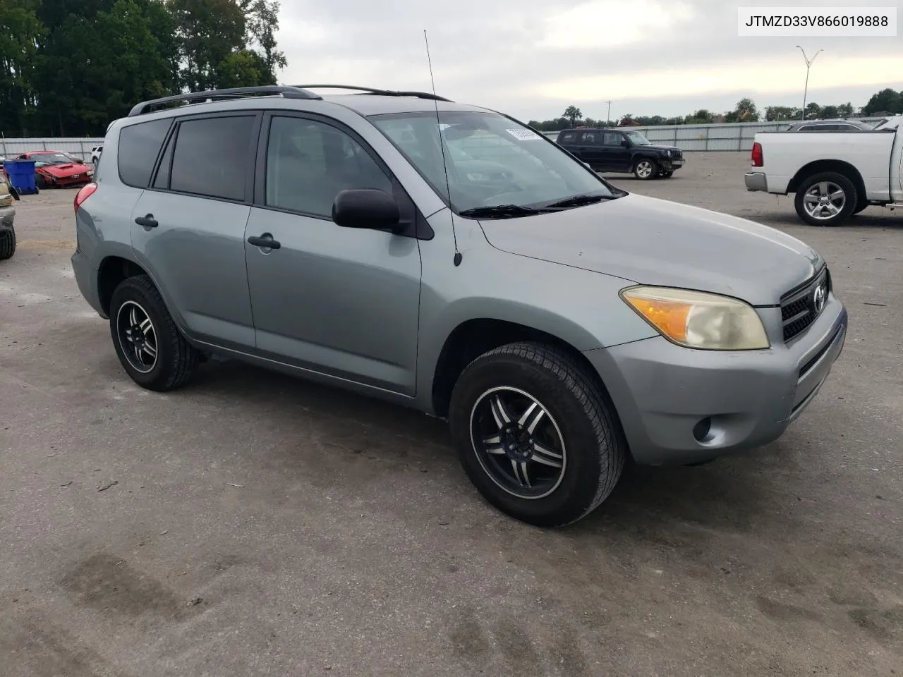 2006 Toyota Rav4 VIN: JTMZD33V866019888 Lot: 72628094