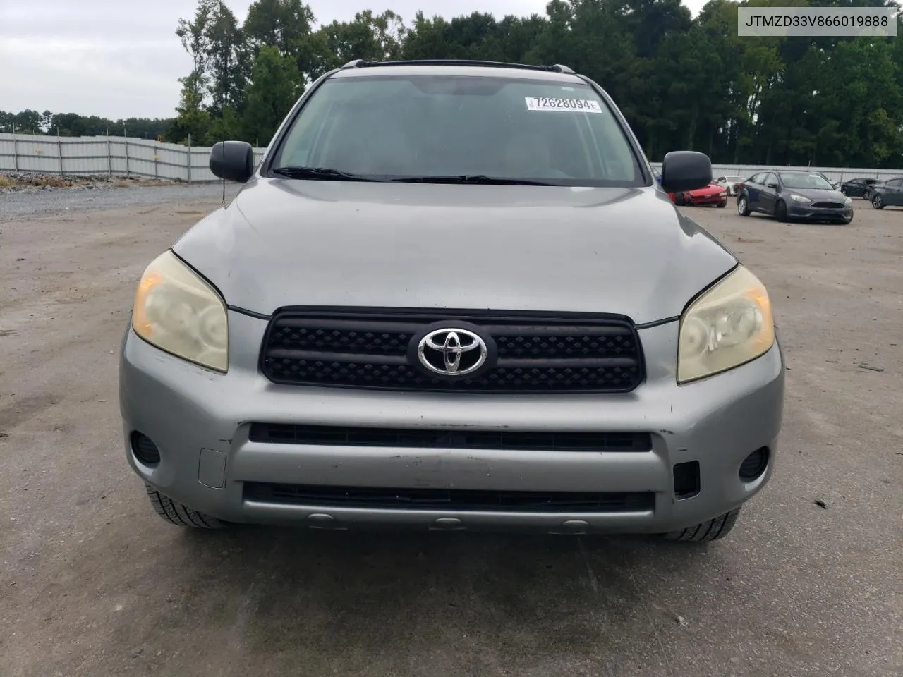 2006 Toyota Rav4 VIN: JTMZD33V866019888 Lot: 72628094