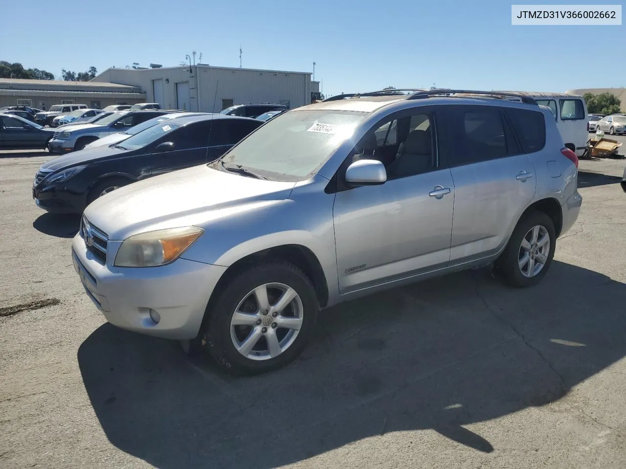 JTMZD31V366002662 2006 Toyota Rav4 Limited