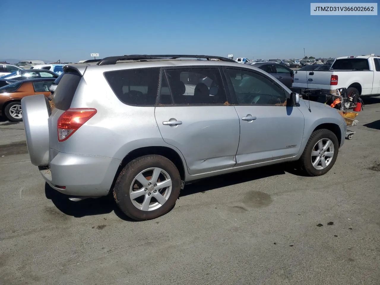 JTMZD31V366002662 2006 Toyota Rav4 Limited