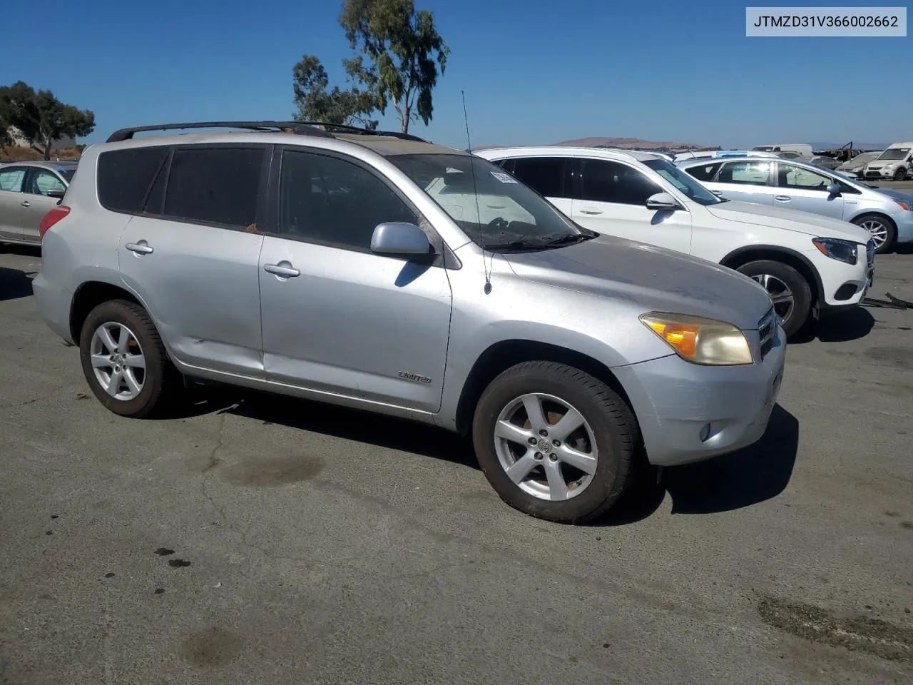 JTMZD31V366002662 2006 Toyota Rav4 Limited