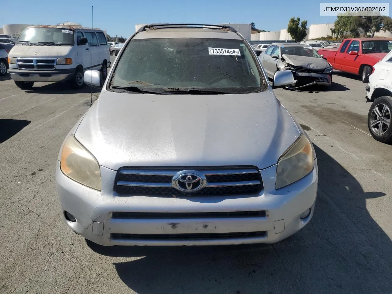 2006 Toyota Rav4 Limited VIN: JTMZD31V366002662 Lot: 73351454