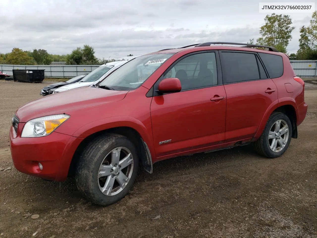 2006 Toyota Rav4 Sport VIN: JTMZK32V766002037 Lot: 73609854