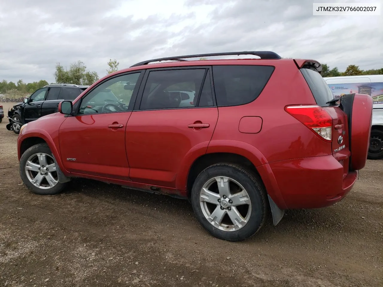 JTMZK32V766002037 2006 Toyota Rav4 Sport