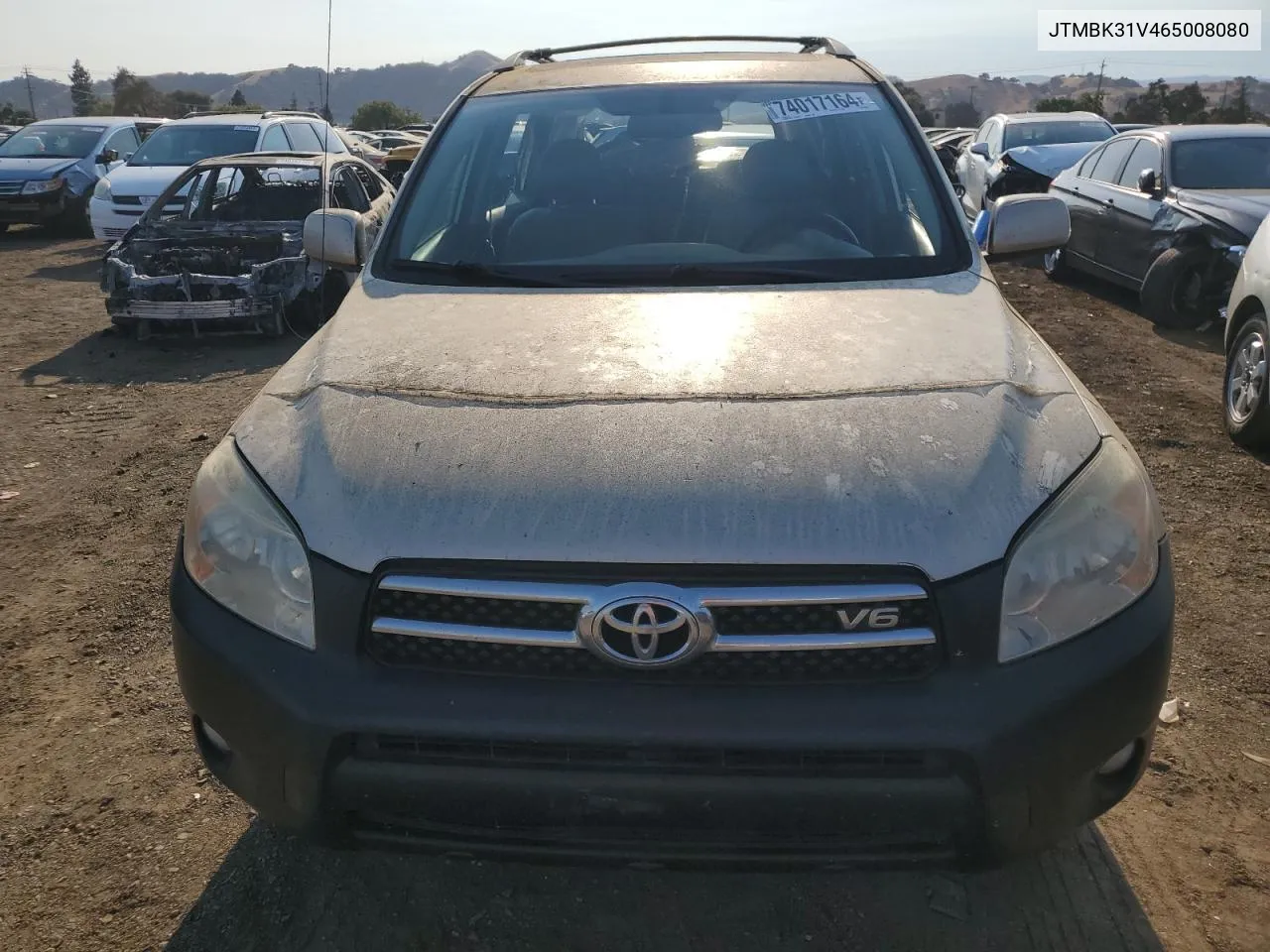 2006 Toyota Rav4 Limited VIN: JTMBK31V465008080 Lot: 74017164